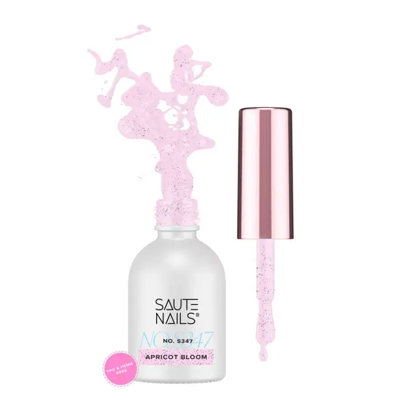 Ojă semi Saute Nails Apricot Bloom - S347 8ml
