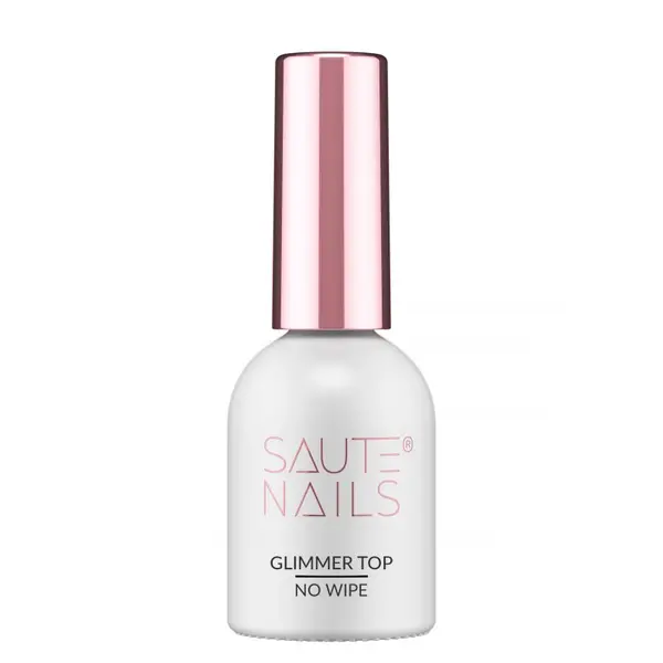 Ojă Semi Saute Nails Glimmer Top No Wipe 8ml