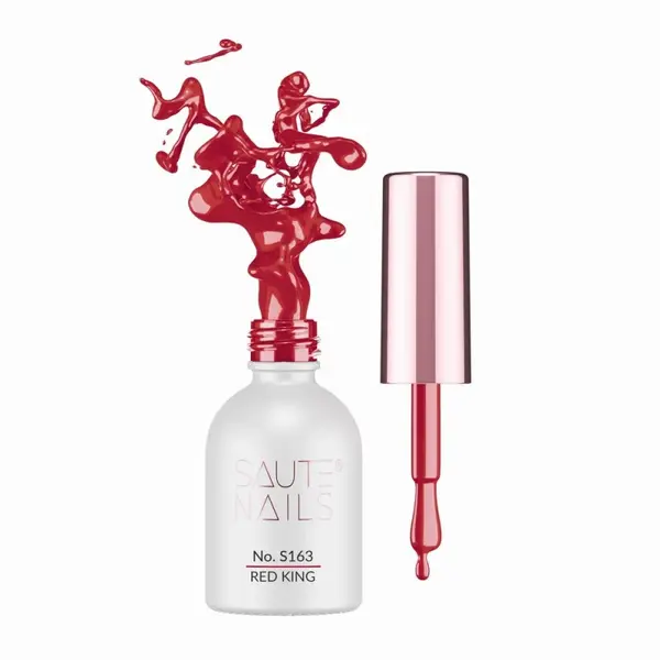 Ojă semi Saute Nails Red King - S163 8ml