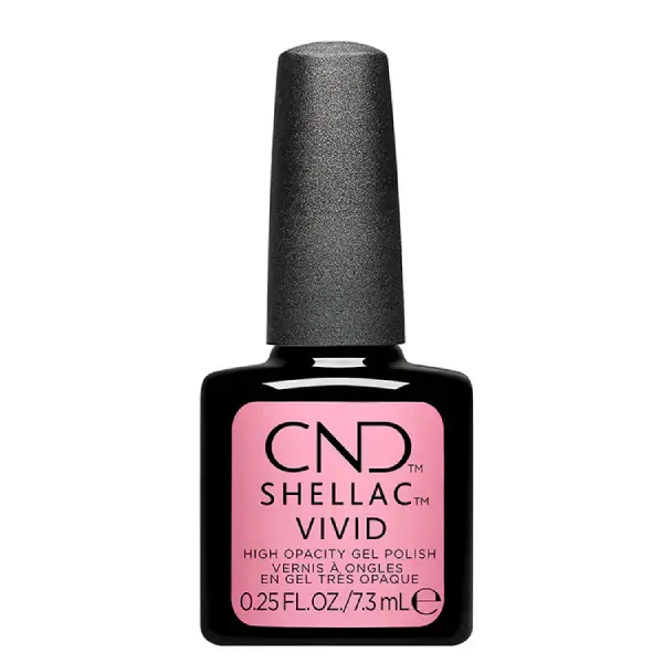 Oja semipermanenta CND Shellac Vivid Blush Pink 7.3ml
