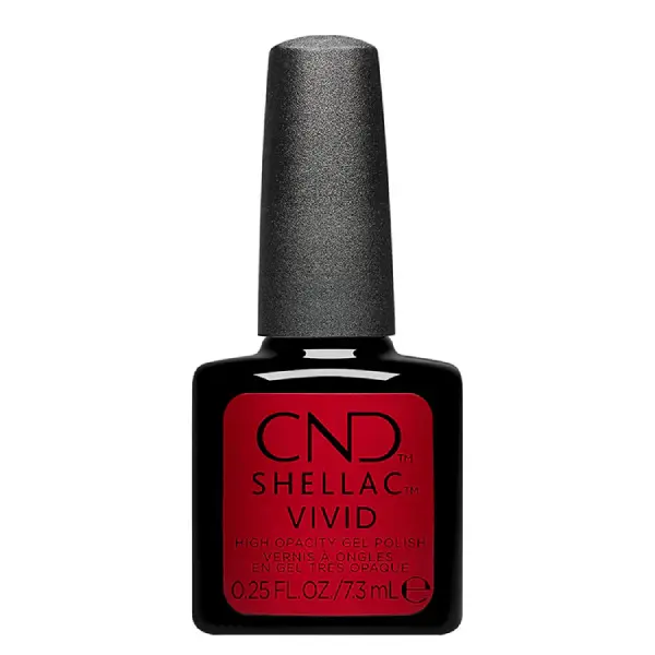Oja semipermanenta CND Shellac Vivid Red Carpet 7.3ml