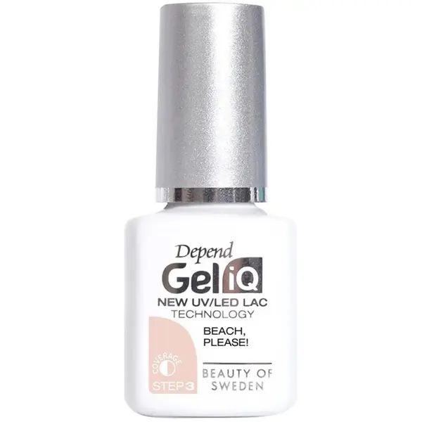 Oja Semipermanenta Depend Gel IQ UV LED, Beach Please, 5 ml