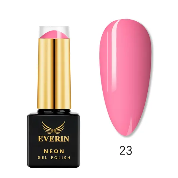 Oja Semipermanentă Everin Neon 7ml 23 - Roz Bubblegum EN-23