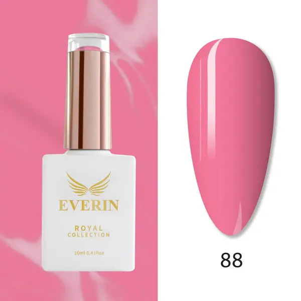 Oja Semipermanentă Everin Royal Collection 10 ml – 88 Royal Barbie Pink | Roz Barbie Intens