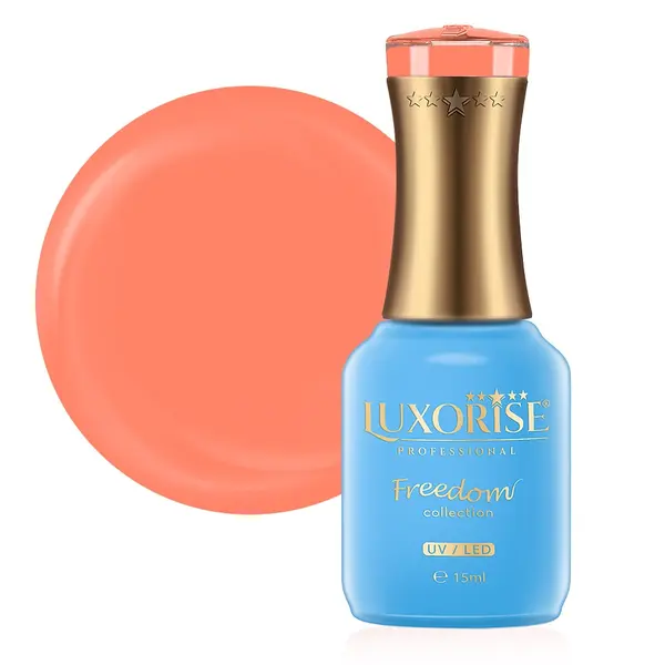 Oja Semipermanenta Freedom Collection LUXORISE, Sunset in Bahamas 15ml