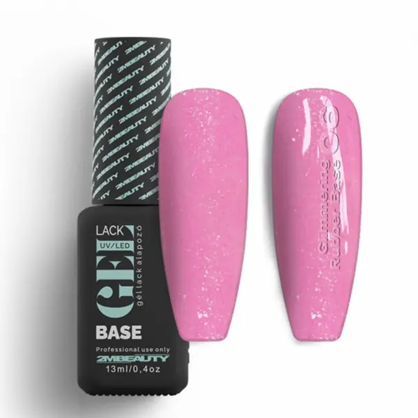 Oja semipermanenta GELlack 2M Glimmering Rubber Base Nr. 06