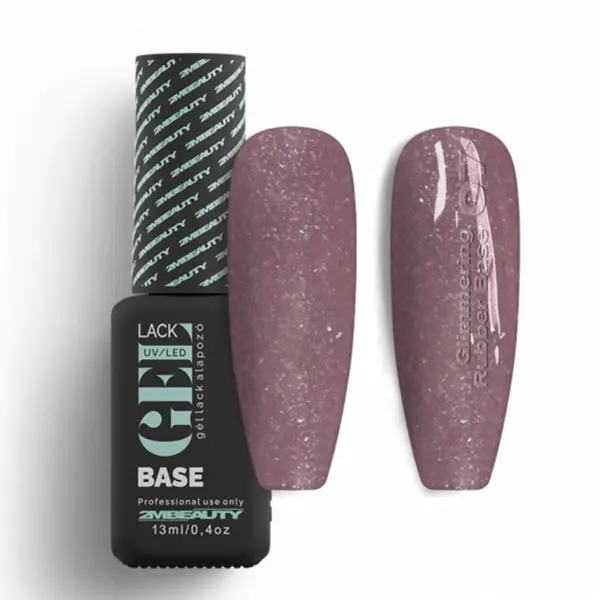Oja semipermanenta GELlack 2M Glimmering Rubber Base Nr. 07