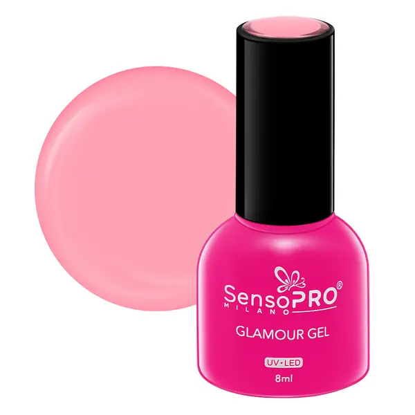 Oja Semipermanenta Glamour Gel SensoPRO Milano 8ml, Believe in You #87