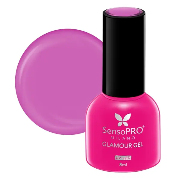 Oja Semipermanenta Glamour Gel SensoPRO Milano 8ml, Royal Boost #93