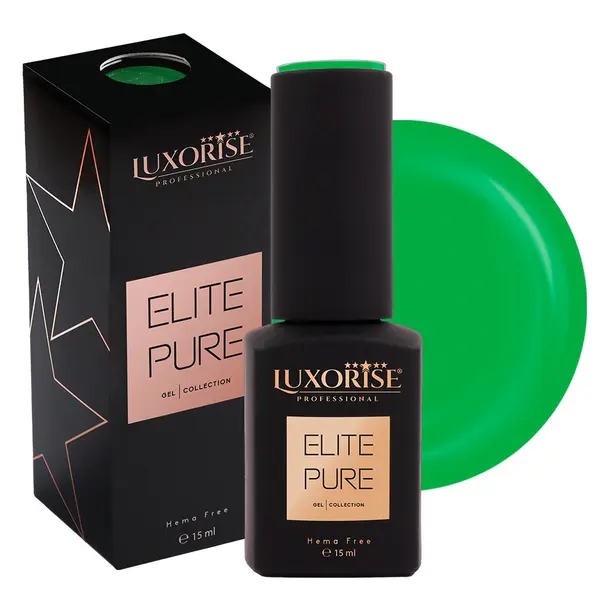 Oja Semipermanenta Hema Free LUXORISE ELITE PURE- Classic Green, 15ml