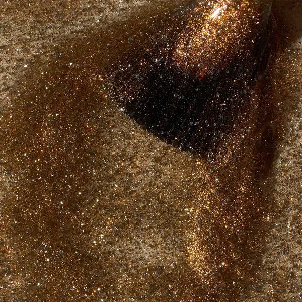 Ojă Semipermanentă Kievskaya Glitz Cat Eye 02 – Auriu Intens cu Reflexii de Cupru, 15ml