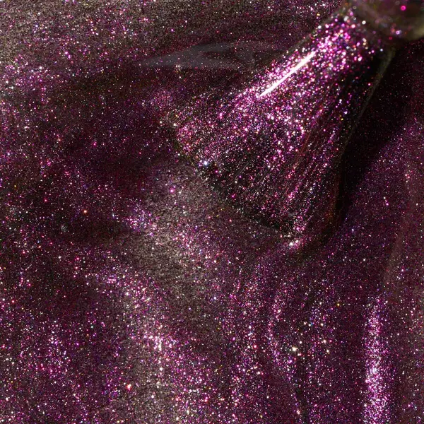 Ojă Semipermanentă Kievskaya Glitz Cat Eye 12 – Burgundy cu Reflexii Roz-Fucsia și Efect Magnetic 3D, 15ml