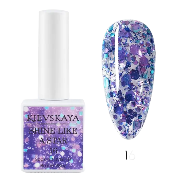 Oja semipermanenta KIEVSKAYA Shine Like a Star- 16 - SLAS-16 - Everin.ro