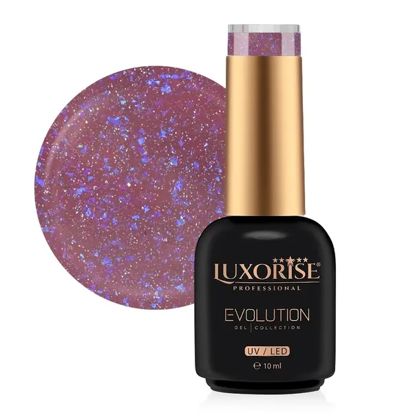 Oja Semipermanenta LUXORISE Evolution, Fairy Glow - Mystic Berry 10ml