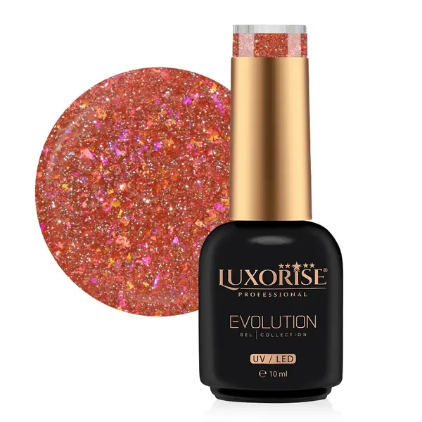 Oja Semipermanenta LUXORISE Evolution, Fairy Glow - Mystic Rouge 10ml