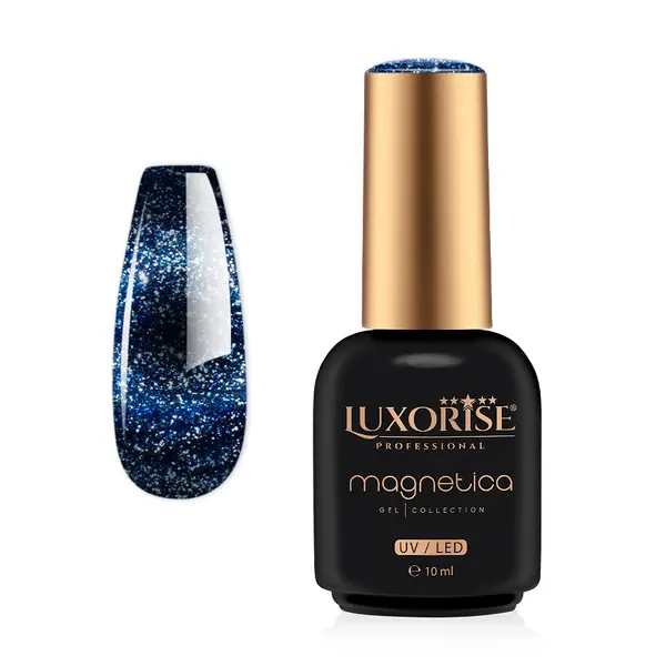 Oja Semipermanenta LUXORISE MAGNETICA - Mesmerizing, Serene Sapphire 10ml
