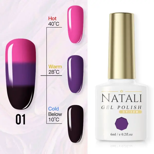 Oja semipermanenta Natali THERMO- 01 - TT1 - Everin.ro