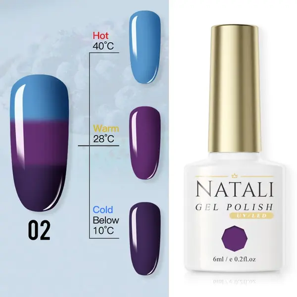 Oja semipermanenta Natali THERMO- 02 - TT2 - Everin.ro