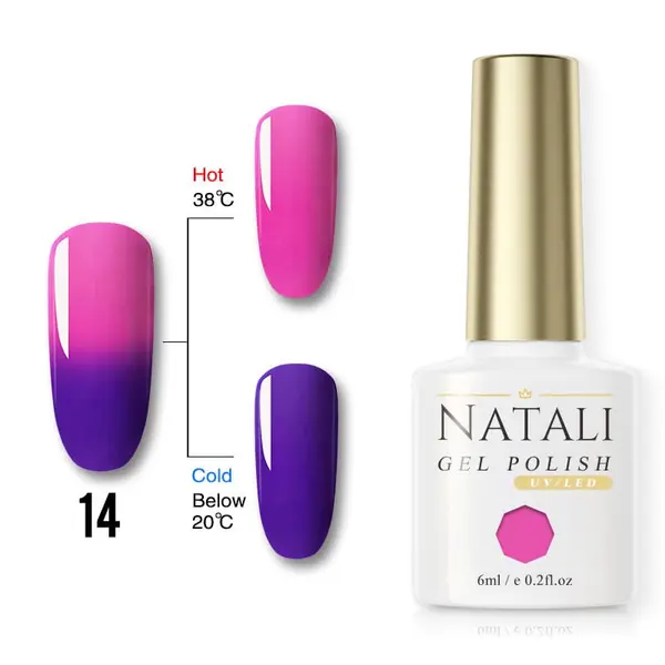 Oja semipermanenta Natali THERMO- 14