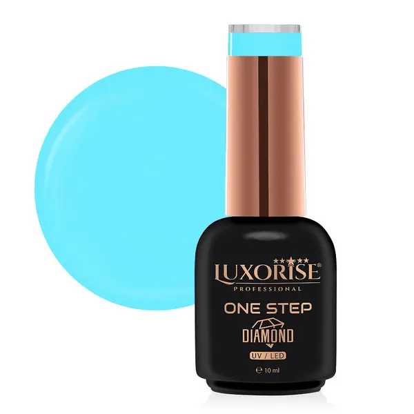 Oja Semipermanenta One Step Diamond Blue Fame 10ml, LUXORISE