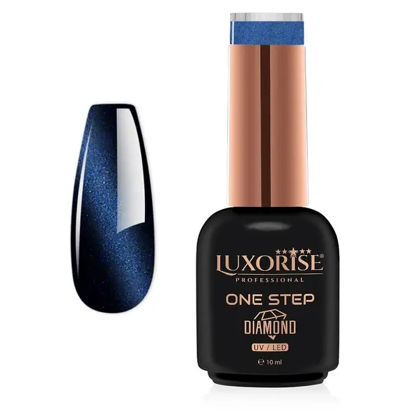 Oja Semipermanenta One Step Diamond Cat Eye LUXORISE - Midnight Magnet, 10ml