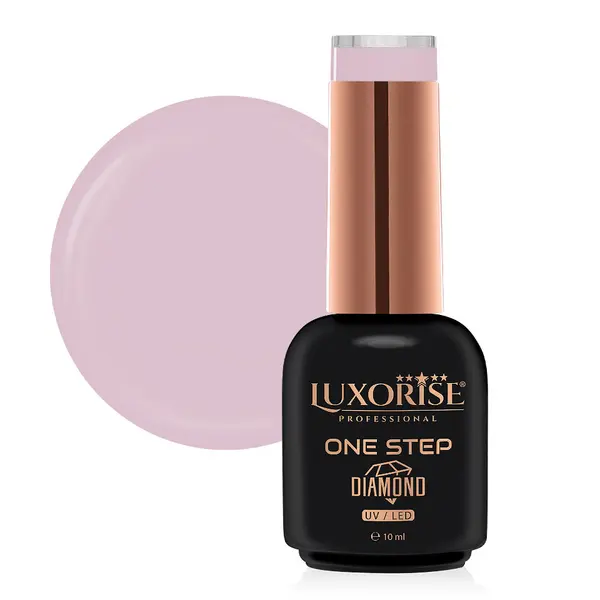 Oja Semipermanenta One Step Diamond Light Rose 10ml, LUXORISE