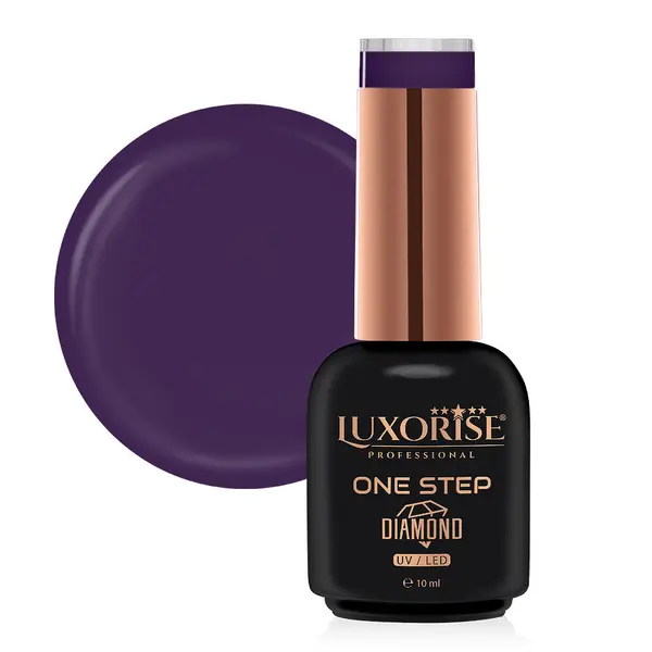 Oja Semipermanenta One Step Diamond Spicy Plum 10ml, LUXORISE