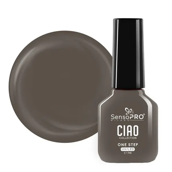 Oja Semipermanenta One Step SensoPRO Milano, CIAO Collection - Glimmering Graphite 7ml