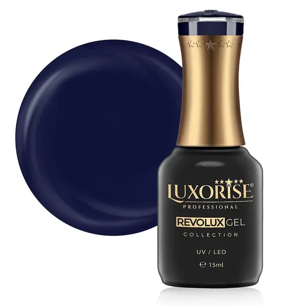 Oja Semipermanenta Revolux LUXORISE, Navy Flirt 15ml