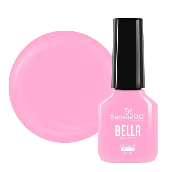 Oja Semipermanenta SensoPRO Milano, BELLA Collection - Bubblegum Kiss, 7ml