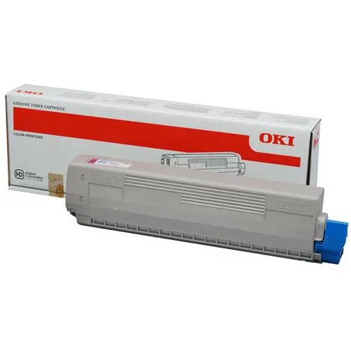 Oki CARTUS TONER MAGENTA 46443102 10K ORIGINAL OKI C833