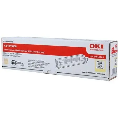 Oki Toner OKI galben| 8000pag | C810/C830