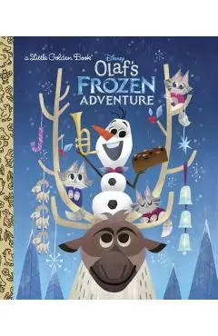 Olaf's Frozen Adventure Little Golden Book (Disney Frozen) - Andrea Posner-sanchez