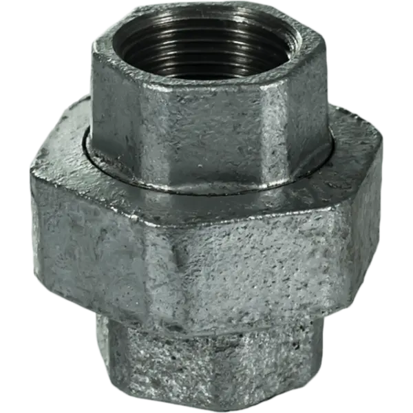 Olandez (niplu) zincat plat, 2 toli, filet interior / interior