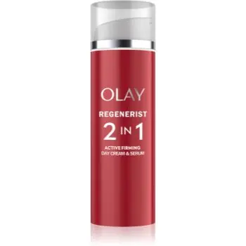 Olay Regenerist 2 in 1 Day Cream & Serum cremă de zi și ser cu efect de fermitate antirid
