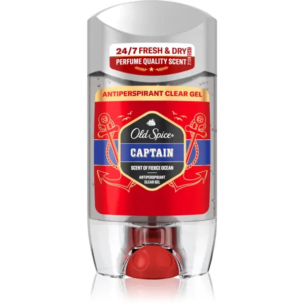 Old Spice Captain Antiperspirant Clear Gel gel antiperspirant pentru barbati 70 ml