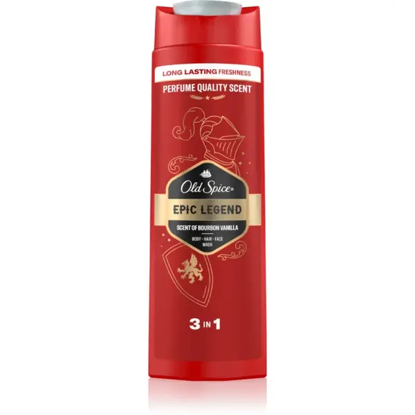 Old Spice Epic Legend gel de dus pentru față, corp și păr pentru barbati 400 ml