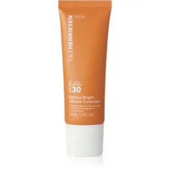 OLEHENRIKSEN Truth Banana Bright Mineral Sunscreen SPF 30 crema de soare pentru fata cu vitamina C