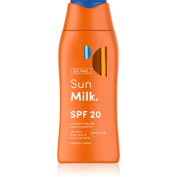 Olival Sun Milk lotiune pentru bronzat SPF 20 200 ml