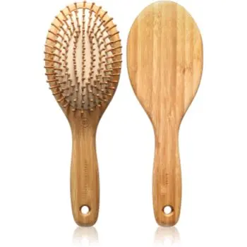 Olivia Garden Bamboo Touch perie de tip paletă pentru par si scalp