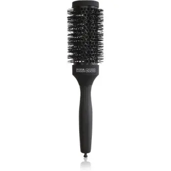 Olivia Garden Club The Glow Blowout Ceramic Round Brush Black perie rotundă pentru păr