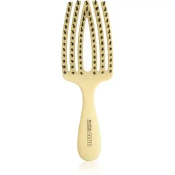 Olivia Garden Club The Nomad Detangling&Shine Fingerbrush perie de tip paletă pentru păr