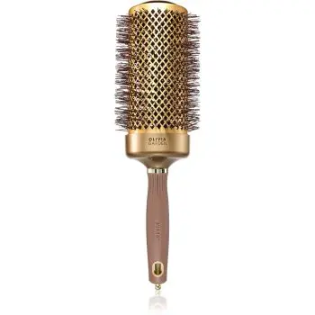 Olivia Garden Expert Blowout Speed Gold&Brown perie rotundă pentru păr