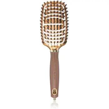 Olivia Garden Expert Flex perie de tip paletă cu peri de mistret