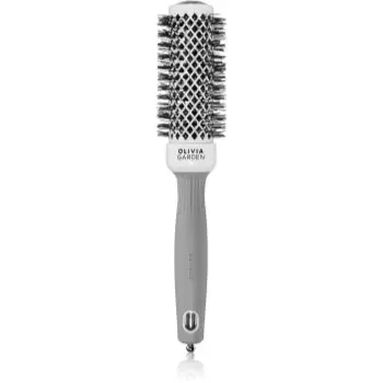 Olivia Garden Expert Shine Wavy Bristles White&Grey perie de par