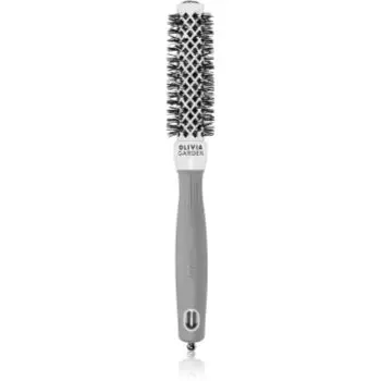 Olivia Garden Expert Shine Wavy Bristles White&Grey perie de par