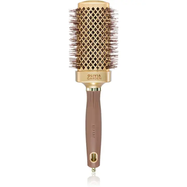 Olivia Garden Expert Straight Wavy perie pătrată pentru uscarea părului 50 mm 1 buc