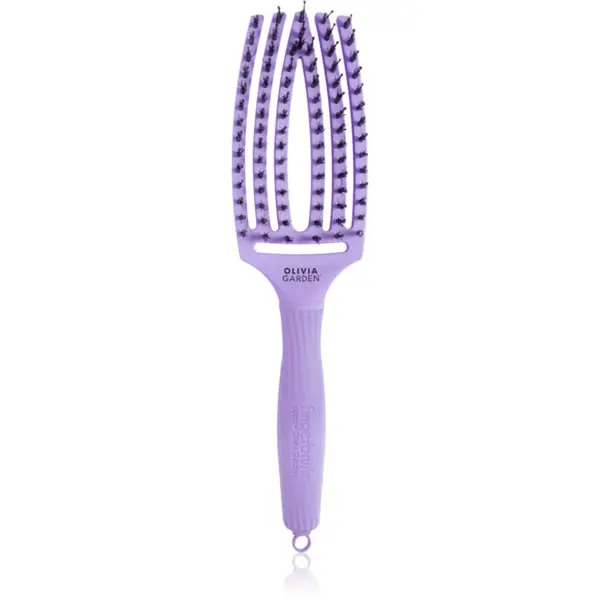 Olivia Garden Fingerbrush Bloom perie de tip paletă Lavender 1 buc