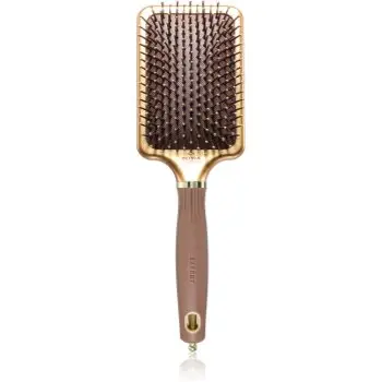 Olivia Garden Rectangular Paddle perie pentru par usor de pieptanat