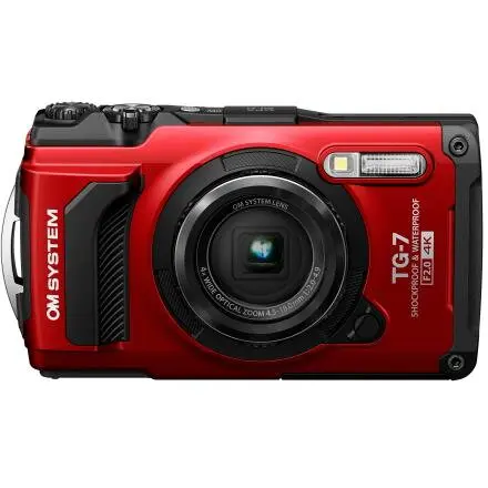 OLYMPUS Aparat foto Digital Olympus OM SYSTEM TG-7, 12MP, 3 LCD, Rosu